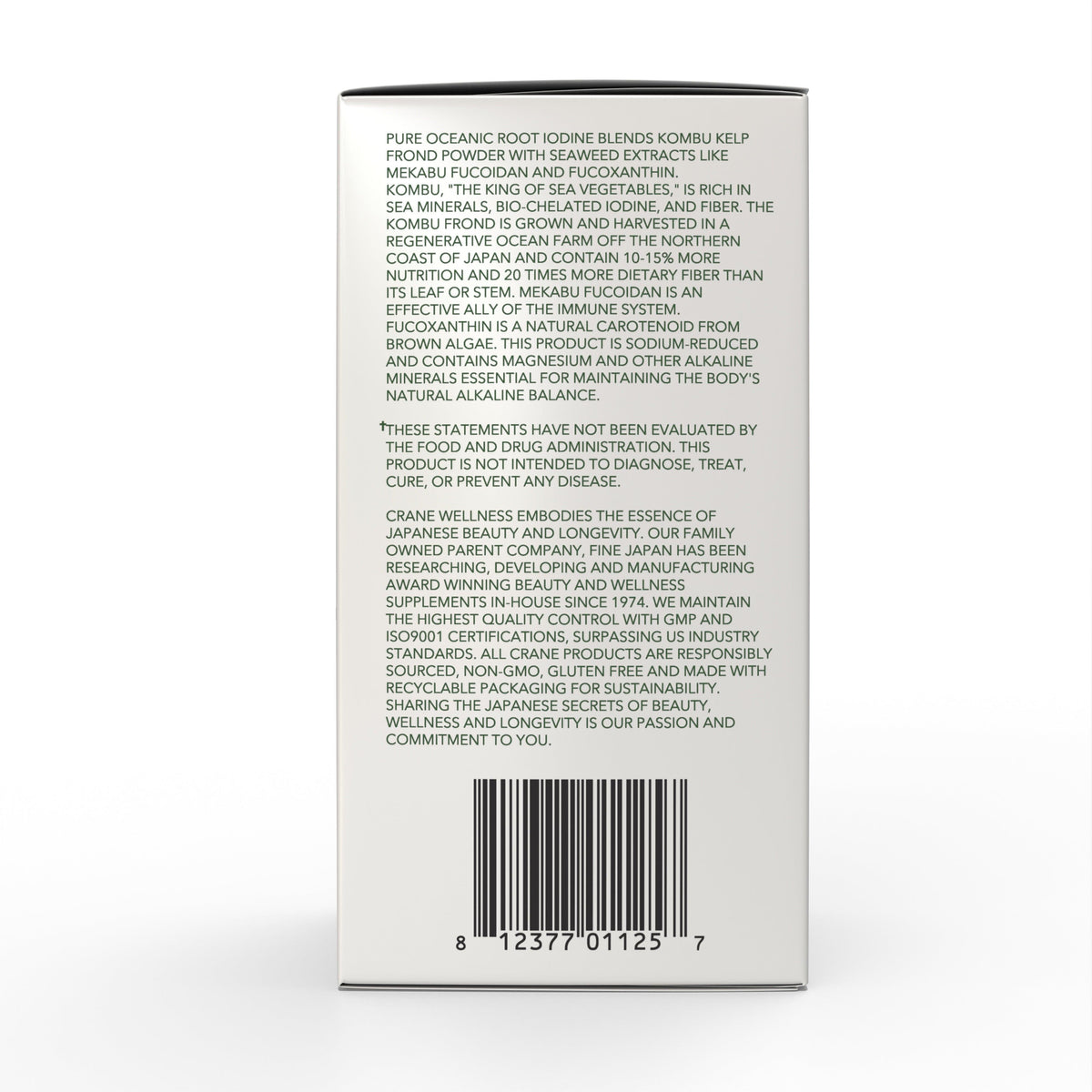 Pure Oceanic Root Iodine Kelp Root Tablets