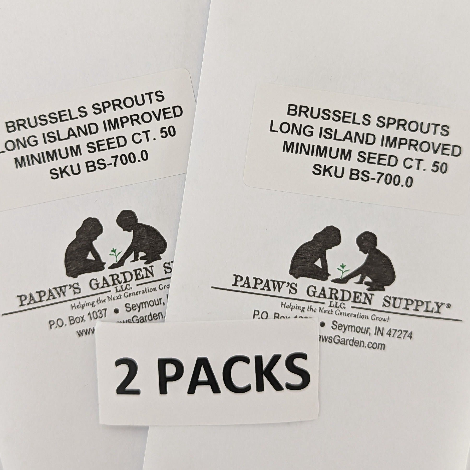 Long Island Improved Heirloom Brussels Sprouts Seeds