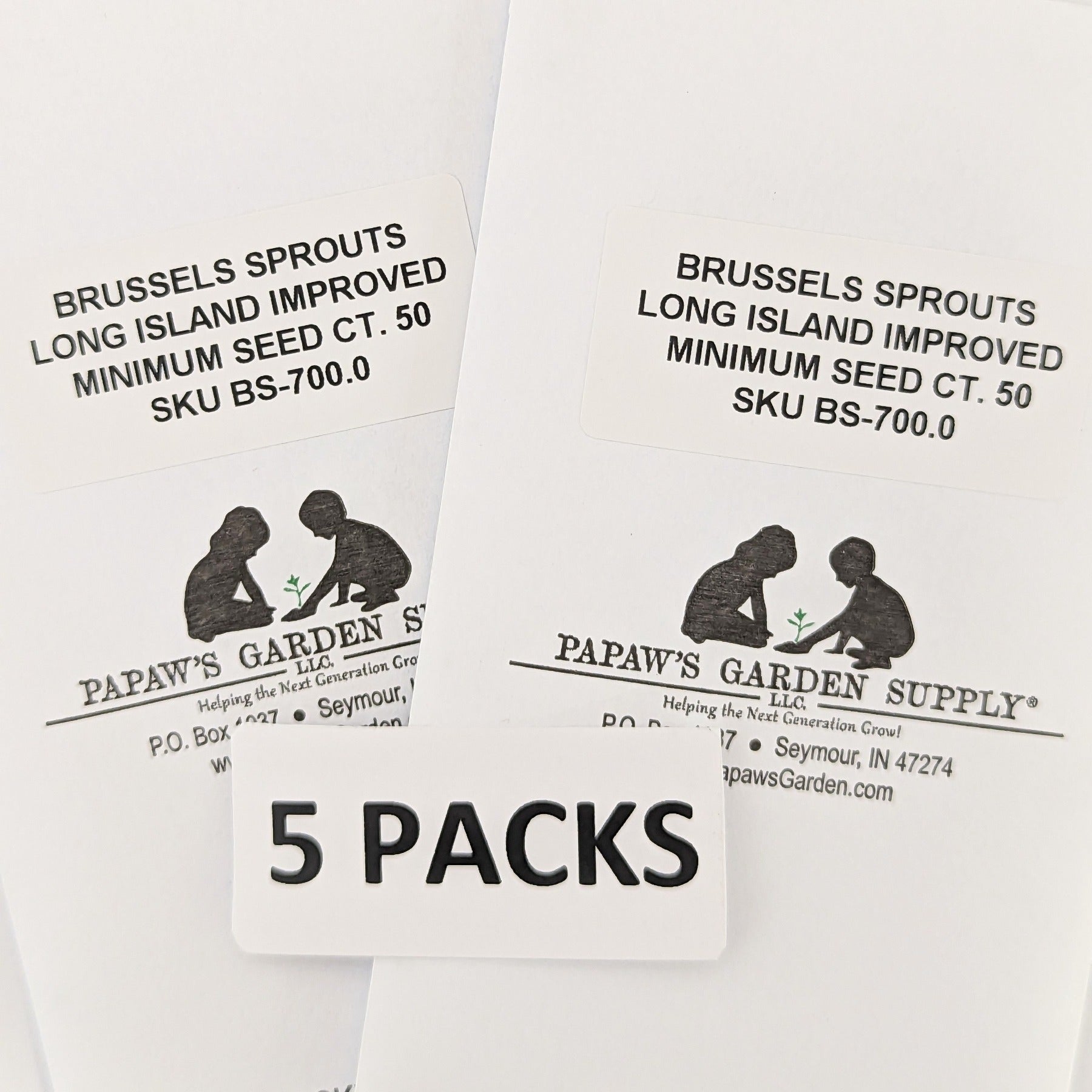 Long Island Improved Heirloom Brussels Sprouts Seeds