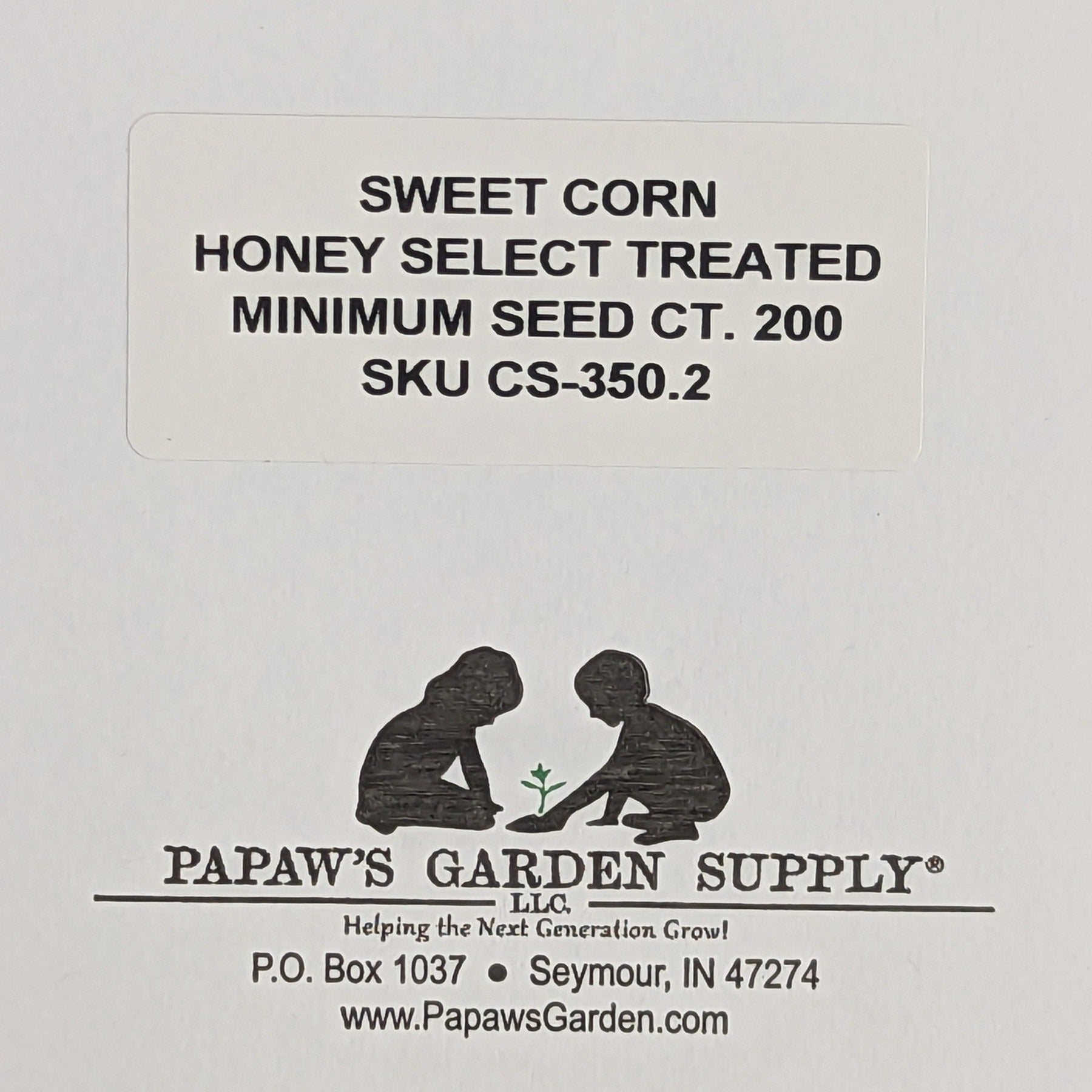 Honey Select Treated Yellow Hybrid Sweet Corn Seed