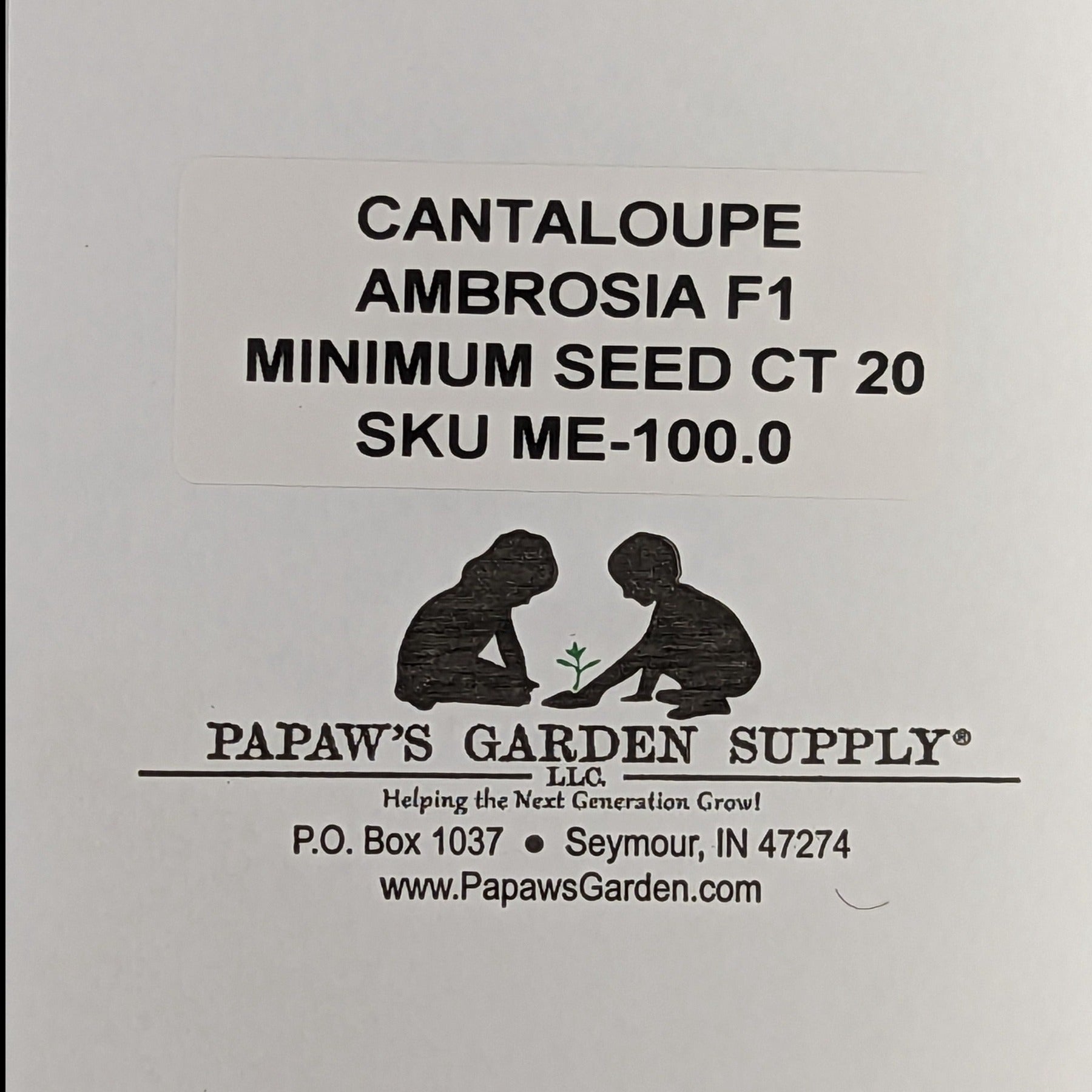 Ambrosia Hybrid Cantaloupe Seeds