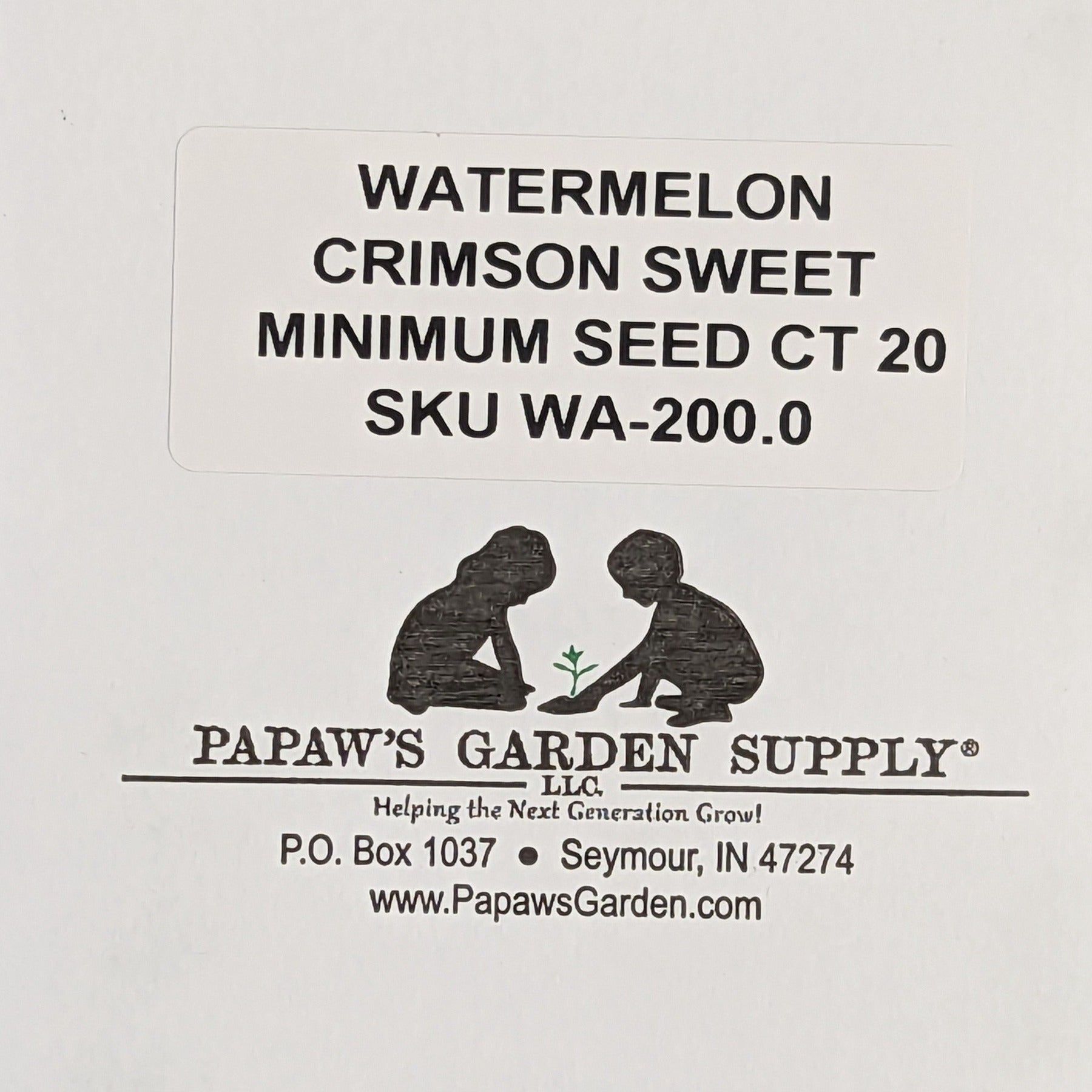 Crimson Sweet Watermelon Seeds