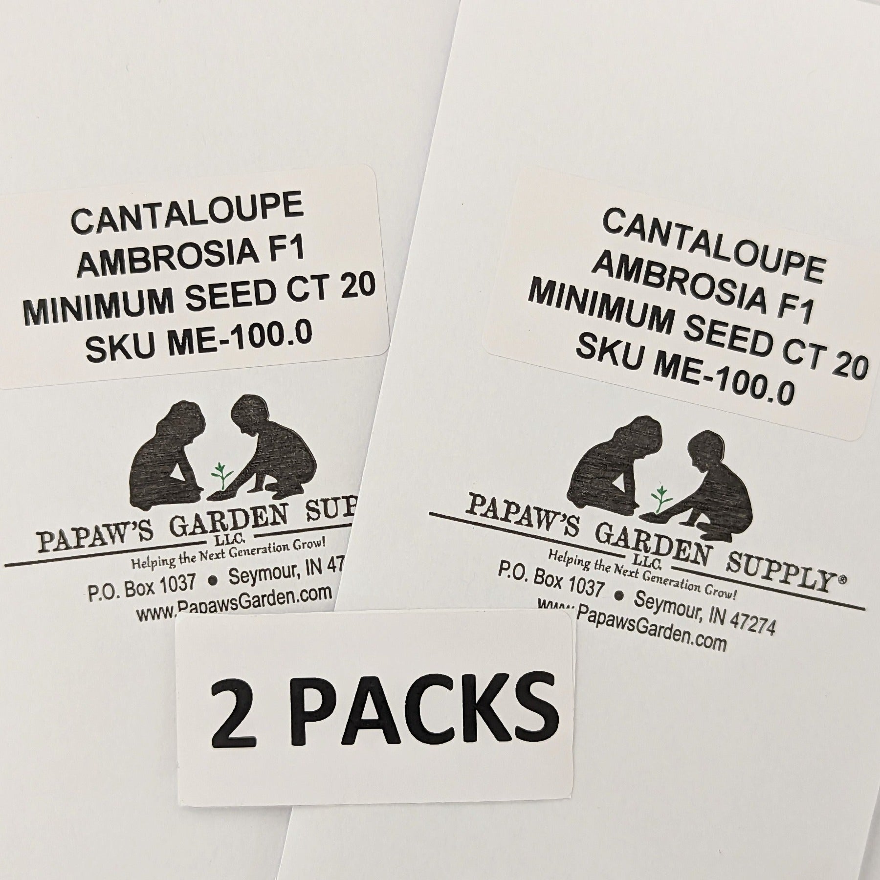 Ambrosia Hybrid Cantaloupe Seeds