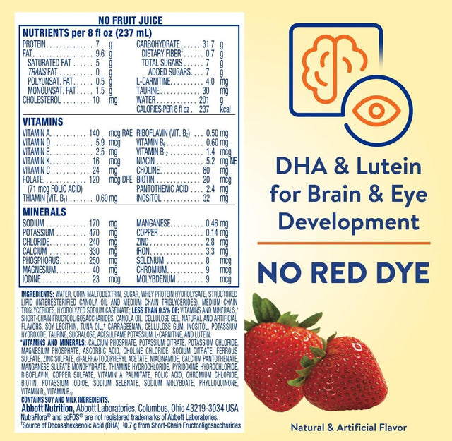 PediaSure Peptide 1.0 Cal, Strawberry, 24/CS