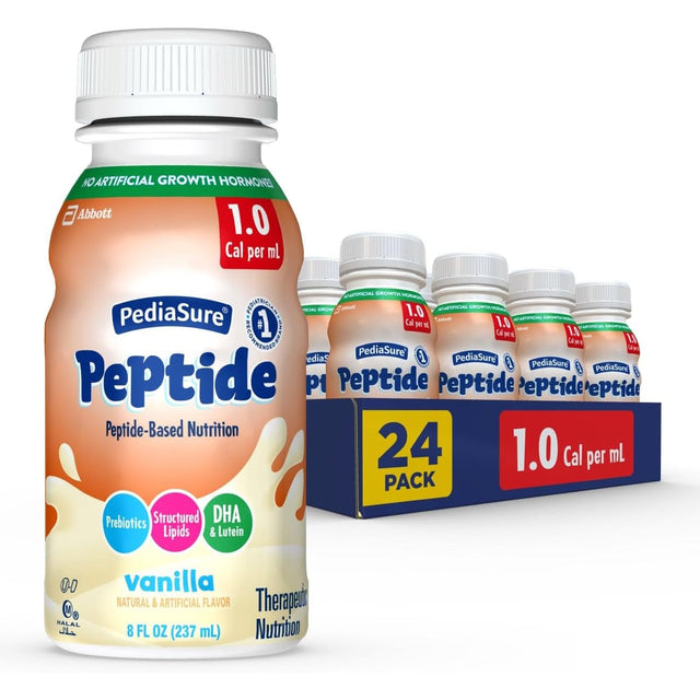 PediaSure Peptide 1.0 Cal, Vanilla, CS/24