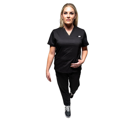 MJ V-Neck Scrub Top (Unisex)