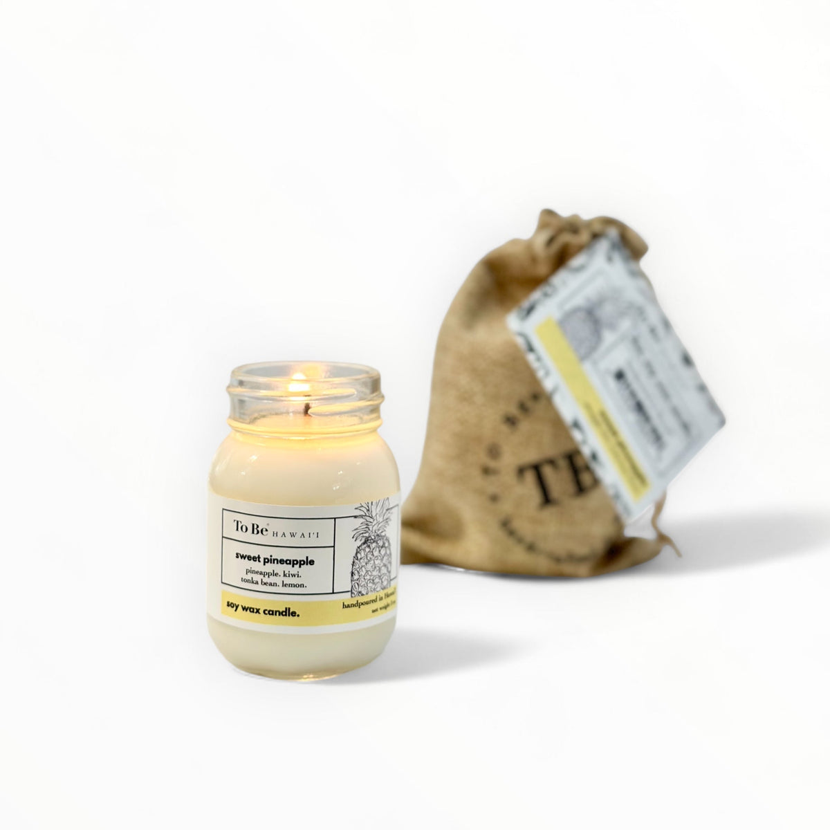 Sweet Pineapple Soy Wax Candle