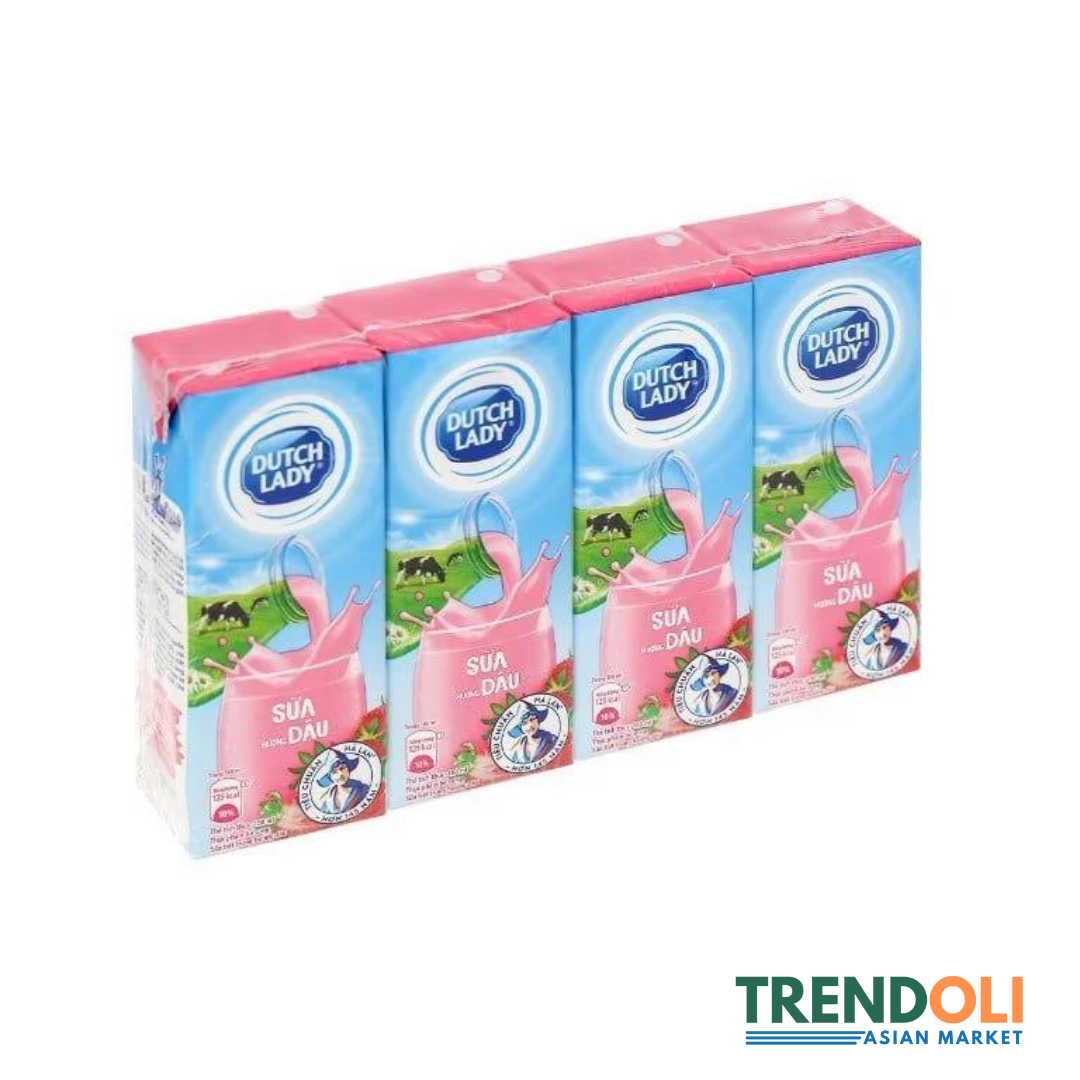 Dutch Lady Sweetened UHT Milk 180ml each - pack of 4