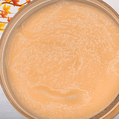 No Label Honey Sugar Scrubs - Pumpkin Spice Latte | Fall Pedicure