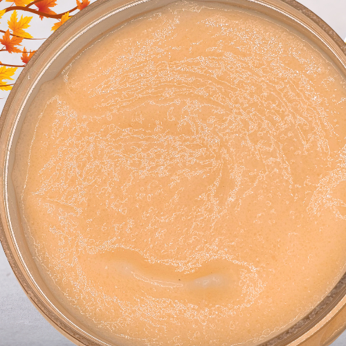 No Label Honey Sugar Scrubs - Pumpkin Spice Latte | Fall Pedicure