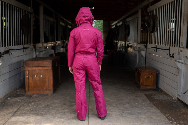Winter Insulated Jumpsuit PRO - Raspberry