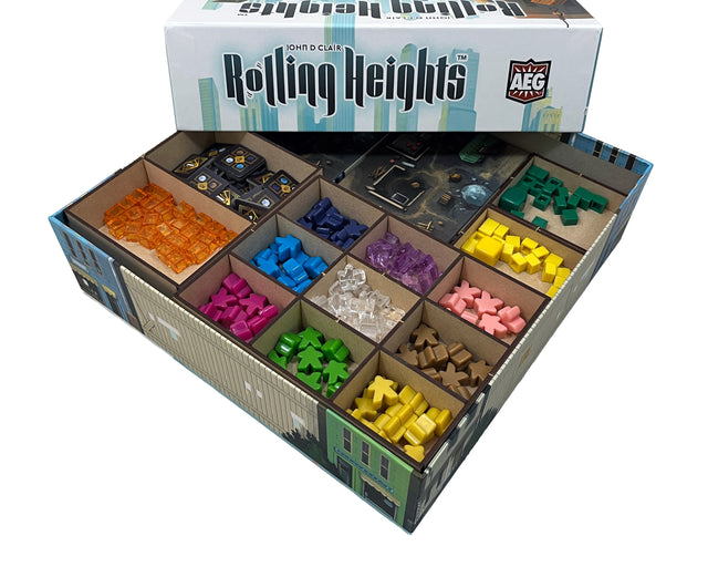 Rolling Heights Board Game Organizer Insert
