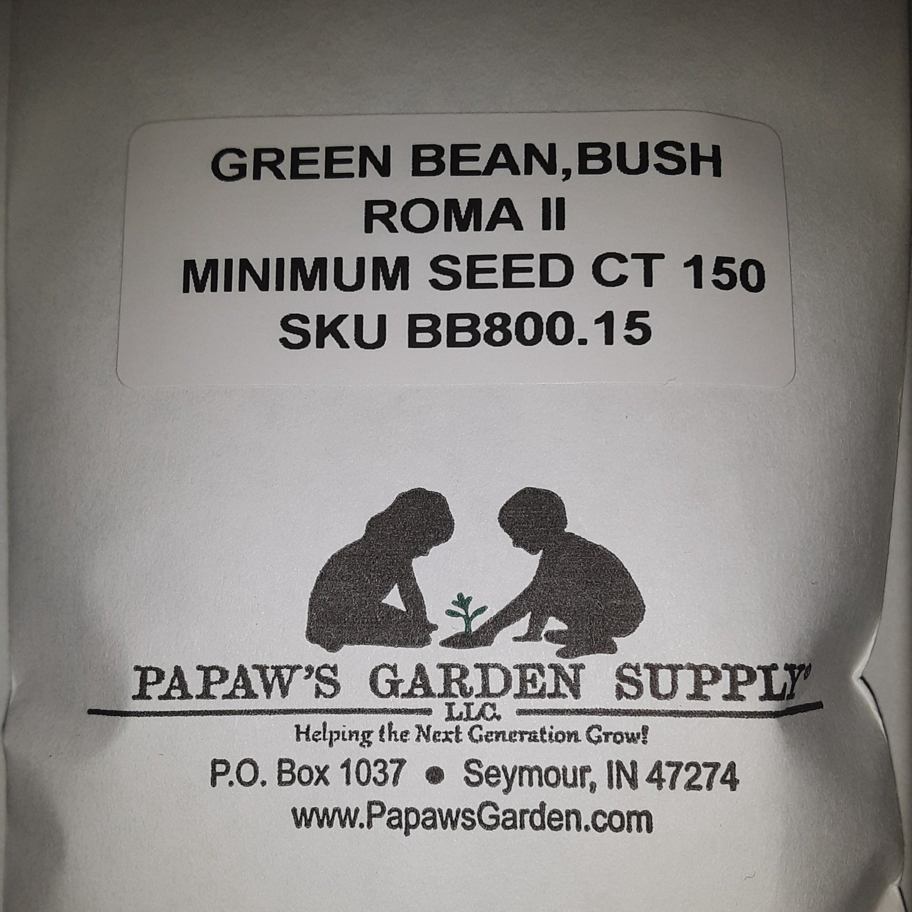 Roma II Green Bean Seeds