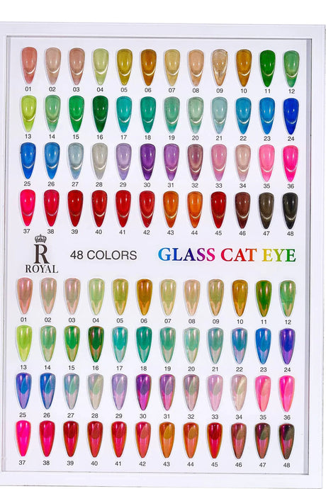 Royal - Glass Cat Eye Collection - 48 Colors