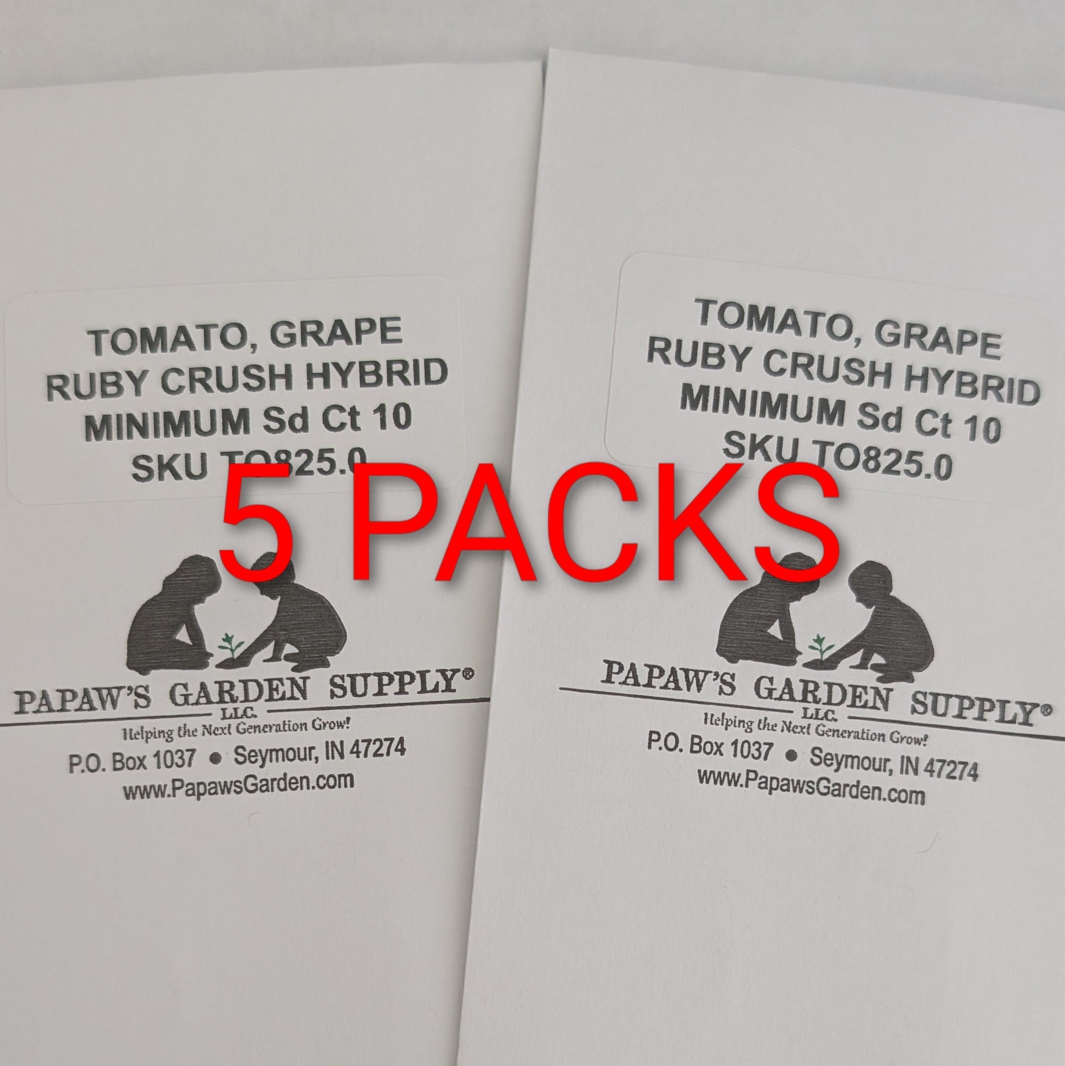 Ruby Crush Hybrid Grape Tomato Seeds