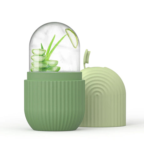 Upgraded Ice Roller Face and Eye Beauty Massage Silicone Ice Cubes Tighten Skin Reduce Skin Temperature Skin Care Tool