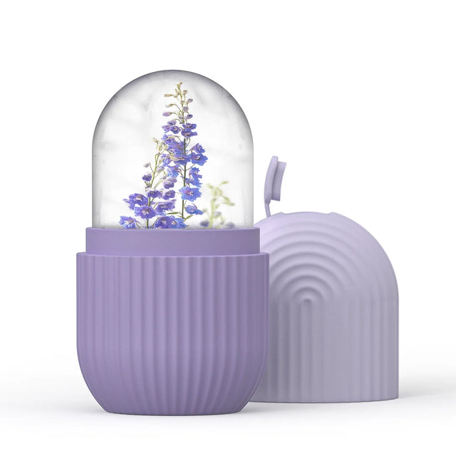 Upgraded Ice Roller Face and Eye Beauty Massage Silicone Ice Cubes Tighten Skin Reduce Skin Temperature Skin Care Tool