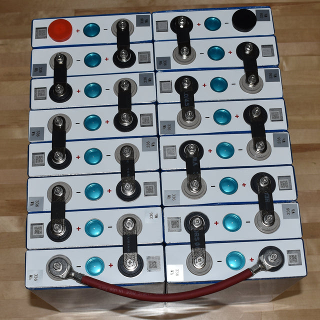 3.2V 105Ah EVE LiFePO4 LFP battery cells - 336Wh, 10+ year life @80% DOD