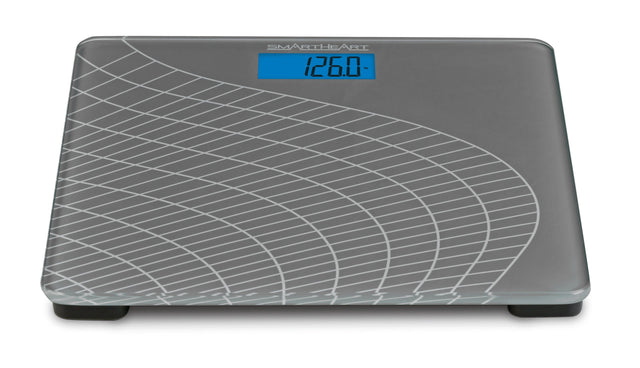 SmartHeart Digital Talking Scale, 438 lbs, Gray