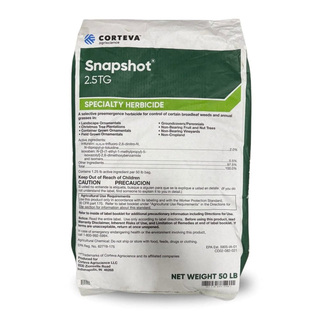 Snapshot 2.5TG Pre-emergent