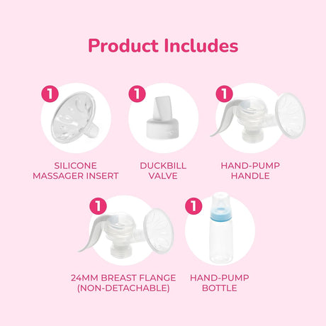 Spectra Handy Plus Manual Breast Pump