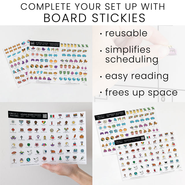 Ever Changing Acrylic Calendar | Minimalist Vertical