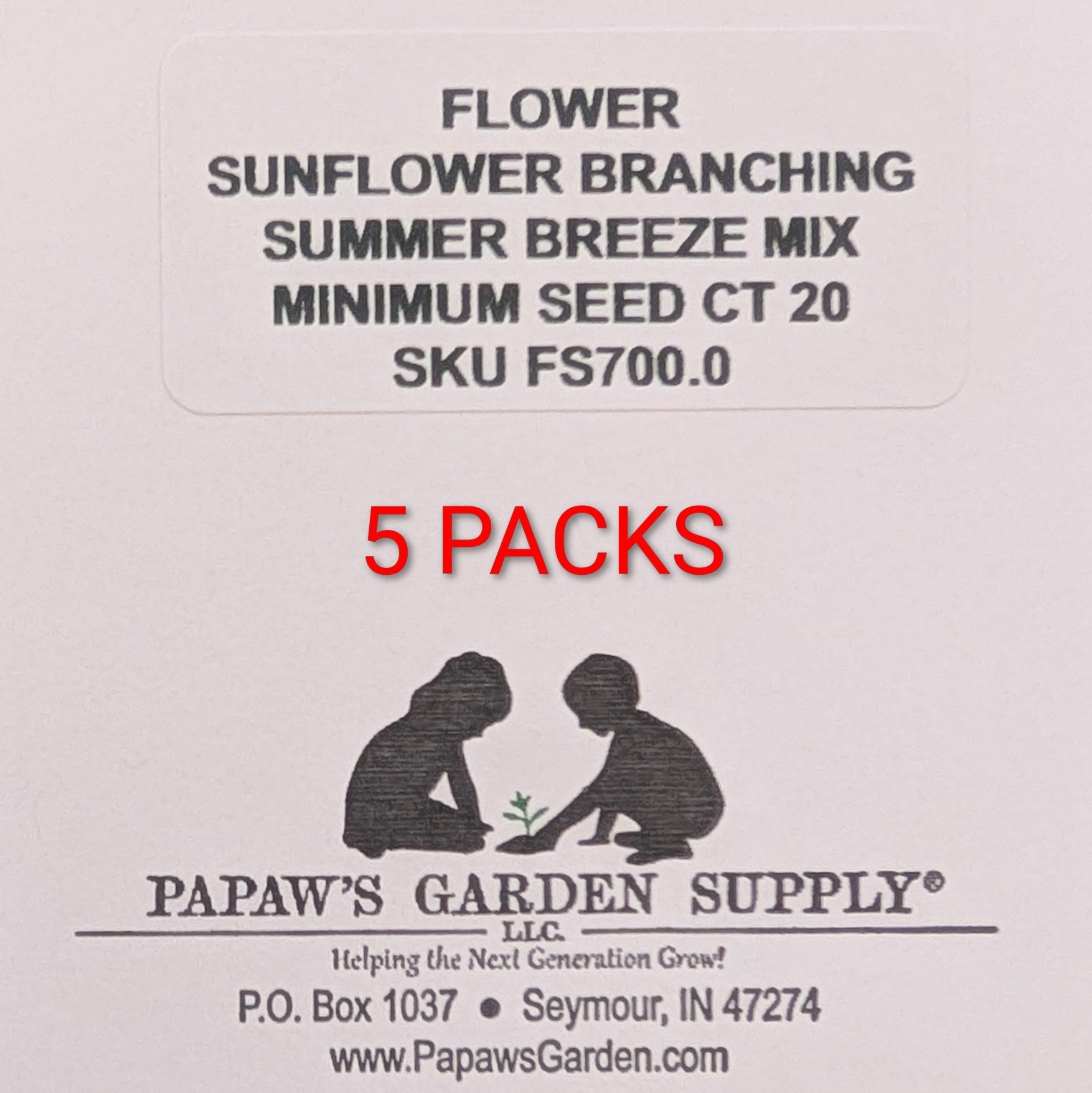 Summer Breeze Branching Sunflower Seed