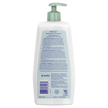 TENA ProSkin Body Wash & Shampoo Fragrance Free