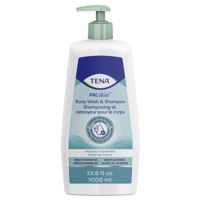TENA ProSkin Body Wash & Shampoo Fragrance Free