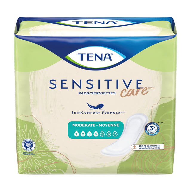TENA Sensitive Care Moderate Incontinence Pads