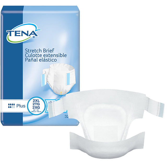 TENA Stretch Plus Incontinence Briefs