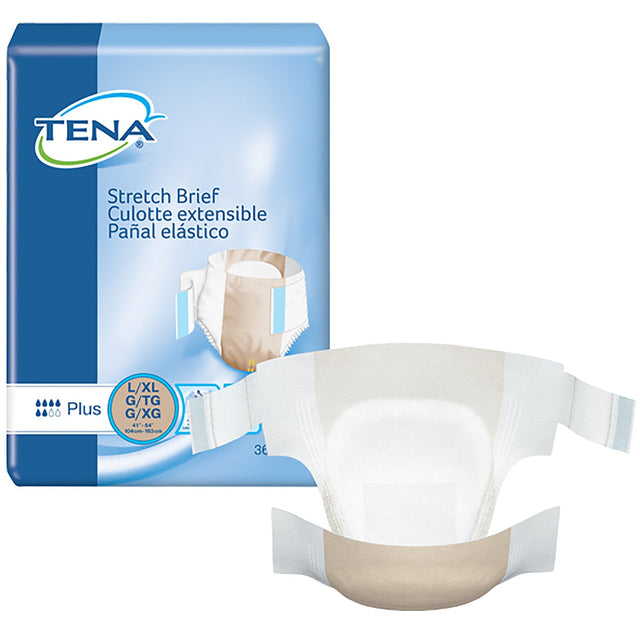 TENA Stretch Plus Incontinence Briefs