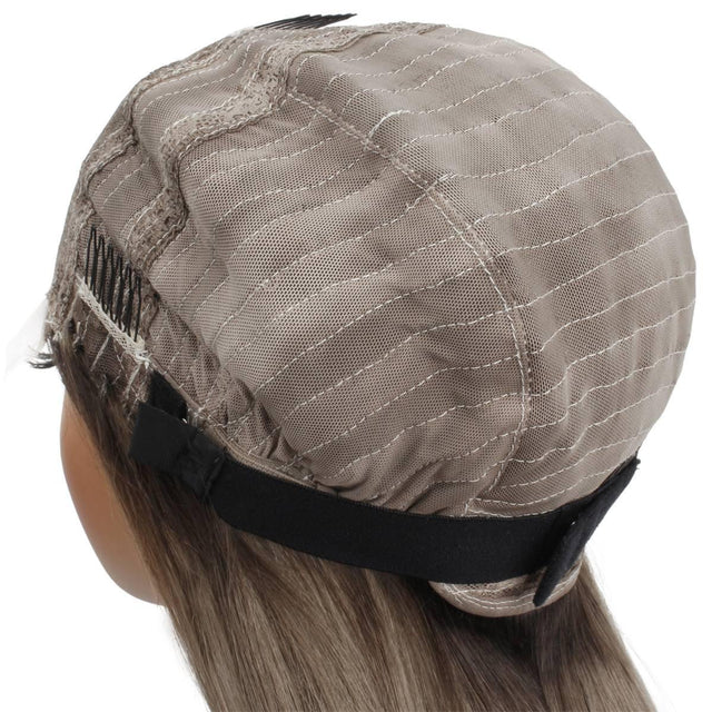 Tiffany Glueless 5x5 HD Lace Professionally Colored 100% Human Hair Closure Wig