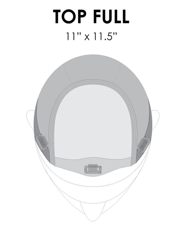 Top Full 18 inch HH (Exclusive) | Monofilament Remy Human Hair Topper by Jon Renau