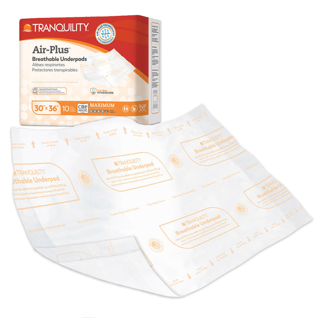 Tranquility AIR-Plus Breathable Underpads