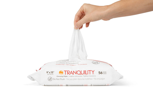 Tranquility Cleansing Wipes with Aloe