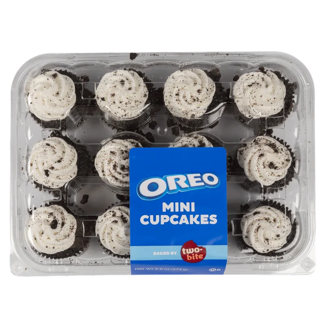 Two-bite Oreo Mini Cupcakes, 12ct, Quantity – 273 grams