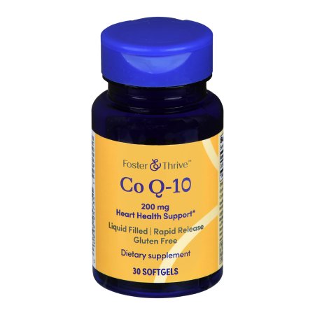 Foster & Thrive Coenzyme Q-10 Vitamin Supplement, 200 mg