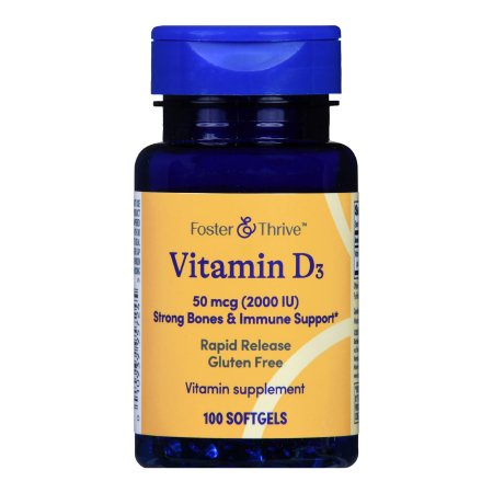 Foster & Thrive Vitamin D3 Supplement, 2000 IU