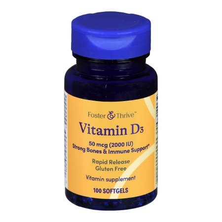Foster & Thrive Vitamin D3 Supplement, 2000 IU