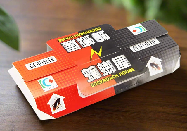 10Pcs Cockroach Sticky Glue Traps 🪳✨ | Eco-Friendly Pest Repellent 🌱 | Non-Toxic Roach Control 🚫