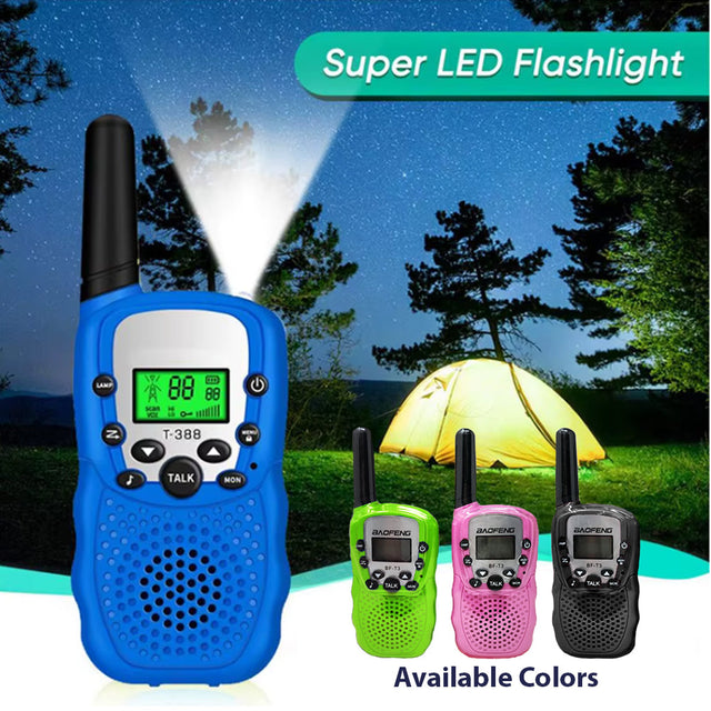 Walkie Talkies for Kids Wireless Pocket 2 Way Radio Toy Long Range for Camping Hiking Outdoor