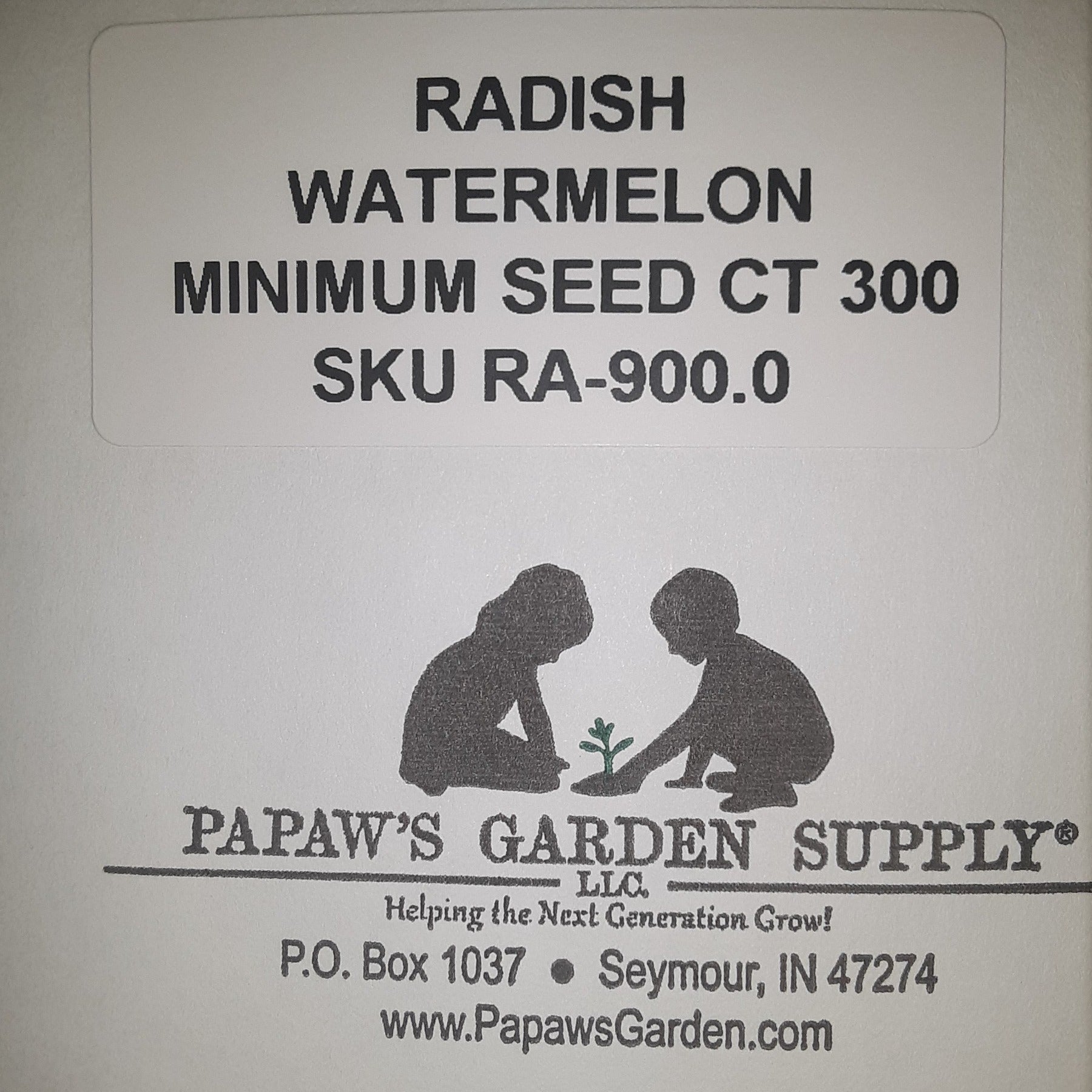 Watermelon (Winter) Radish Seeds