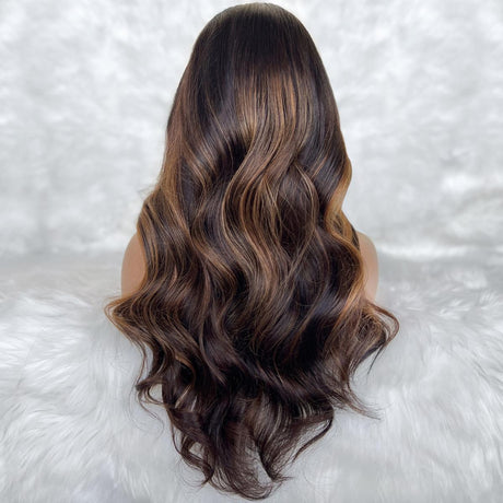 Zaria Glueless 5x5 HD Lace Professionally Colored 100% Human Hair Closure Wig