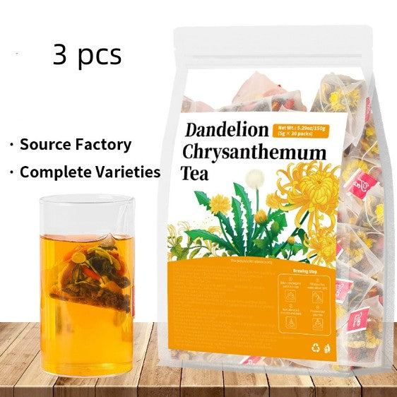 Dandelion Chrysanthemum Tea – Gentle Chinese-Style Herbal Blend
