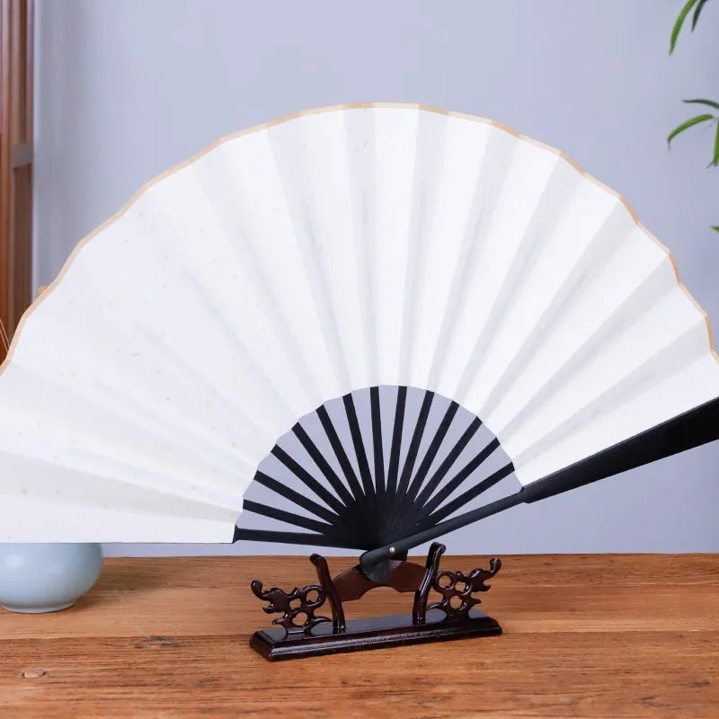 Solid Wood Fan Display Stand for Silk Folding & Round Fans