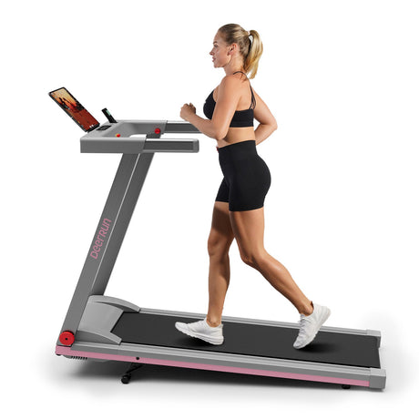 DeerRun A1 Pro Move+  6% Incline Foldable Treadmill——2025 Upgraded Chip & NFC Support | 350Lbs, 10mph