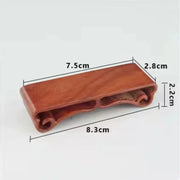Chinese Hardwood Mini Display Stand for Netsuke, Snuff Bottles & Carvings