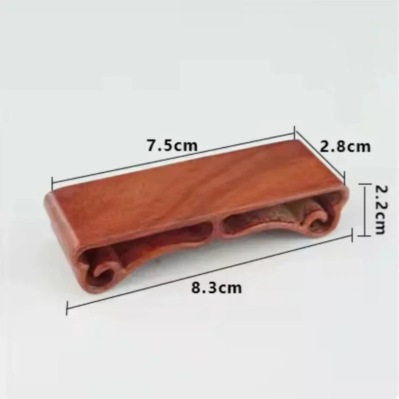 Chinese Hardwood Mini Display Stand for Netsuke, Snuff Bottles & Carvings