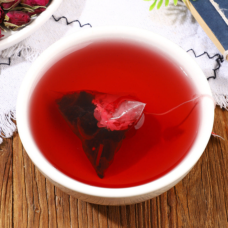 Mulberry Rose Roselle Tea – Sweet & Sour Ruby Herbal Blend
